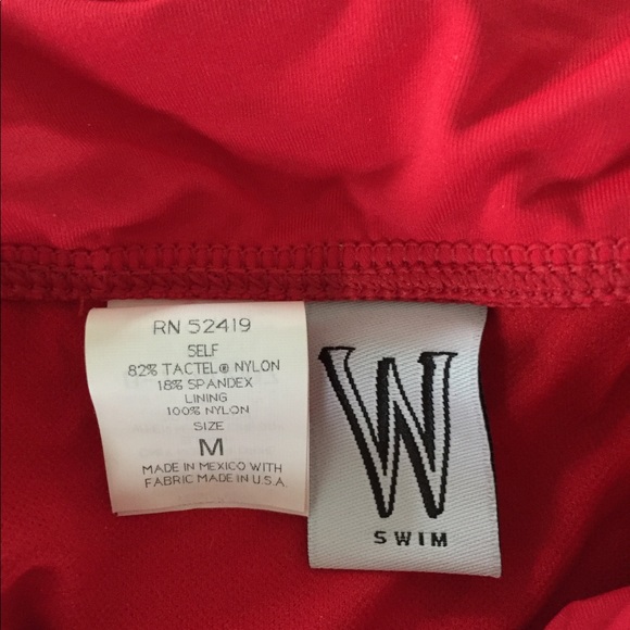 W Swim red, white and blue bikini - Picture 3 of 4